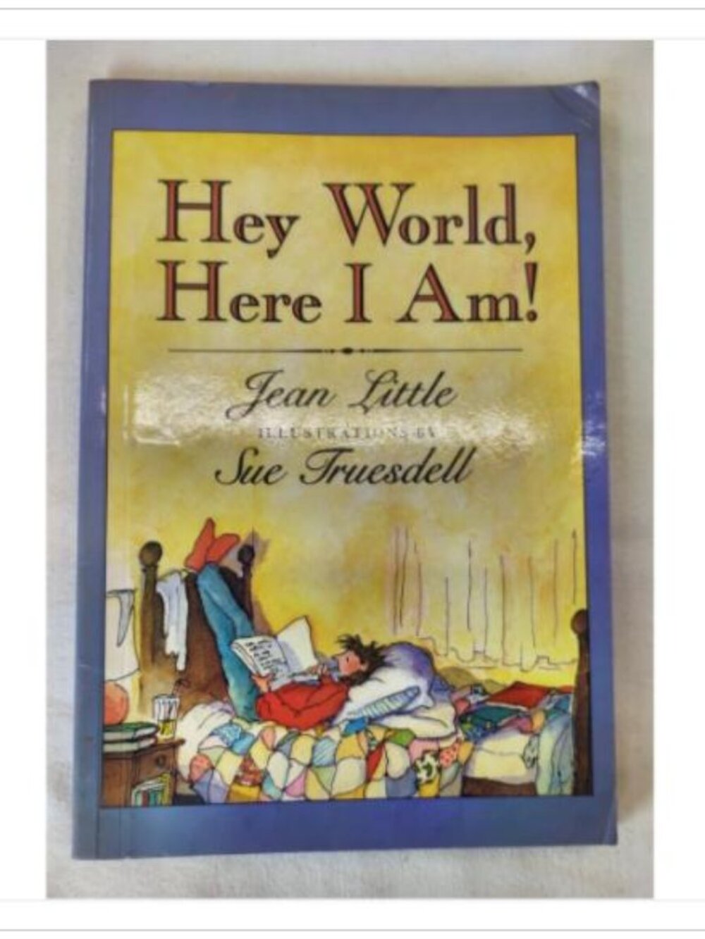 Hey World Here I Am by Jean Little 1990 Paperback ISBN 1550740369